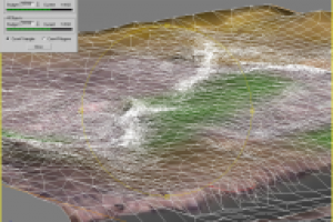 Модель террайна (лоу-поли)