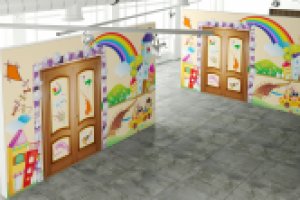 Стена детской