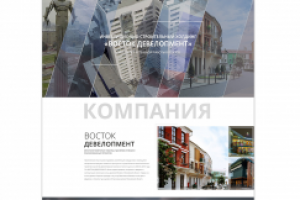 Дизайн сайта Восток Девелопмент