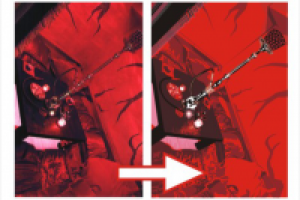 Отрисовка фото с кальяном