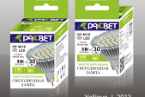 Дизайн упаковки лампочек