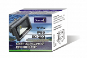 Упаковка прожектора