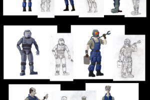 Закат солнца в ручную.