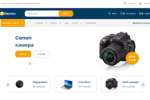 Разработка интернет-магазина гаджетов