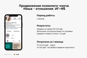 Продвижение Инстаграм психолога