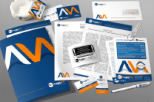 Логотип и ФС агентства недвижимости «Лидер-М»