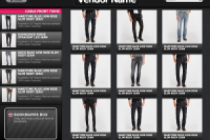 Каталог дизайнерских и обычных продуктов.