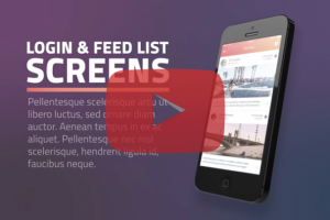 Анимация экранов приложения