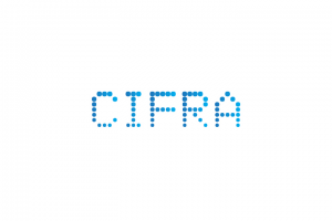 Логотип магазина электроники «CIFRA»