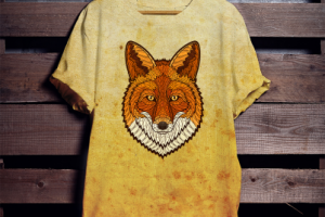 Футболка с иллюстрацией «Лиса»