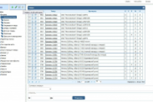 Внешний вид админки интернет-магазина, самописная CMS