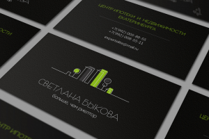 Визитка для частного риэлтора