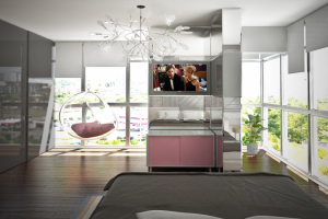 Современная спальня