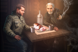 Иллюстрация для книги Свердловск-45 "Данила и Мазай"