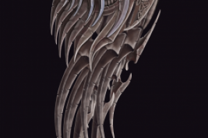 Крыло,часть иллюстрации