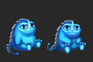 Персонаж для сайта  "ленивчик"