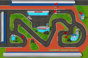 детский коврик-формула 1