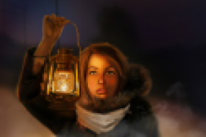 Разгораясь жарко, освещая тьму ночную далеко и ярко.