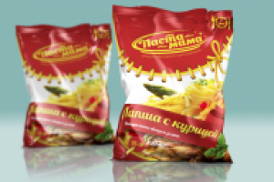 Лапша быстрого приготовления ,дизайн упаковки.