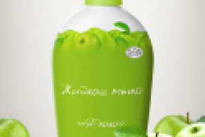 Жидкое мыло,яблоко.