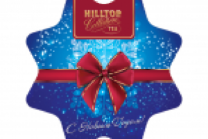 Упаковка подарочного чая Hilltop Снежинка2