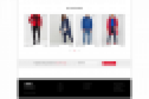 Online clothing store in the style of casual