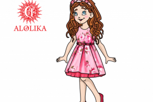 Девочка в платье