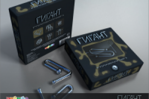 Упаковка серии головоломок "ГИГАНТ"