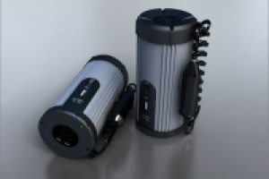 отрисовка преобразователя напряжения для автомобилей