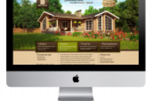 Дизайн сайта строительной компании Брусвянка