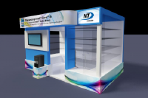 Дизайн стенда компании Электрошок