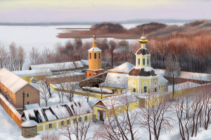 Зимняя открытка