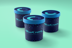 Разработка оформления упаковки мороженного