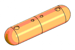 Корпус звукоснимателя "Липстик".