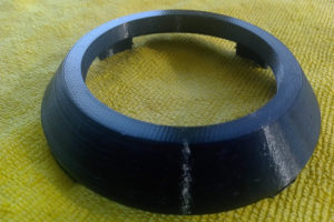 Крепление противотуманной фары.