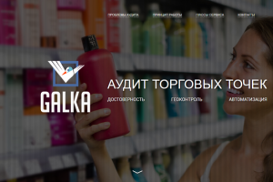 Аудит торговых точек (лендинг)