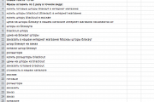 Тз на копирайт для штор Блэкаут