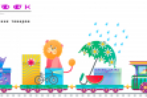 Логотип и визуал для интернет-магазина детских товаров