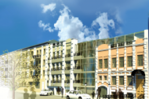 Рендер фасада