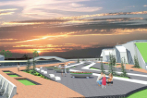 Визуализация набережной