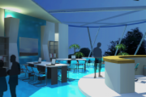 Интерьер библиотеки