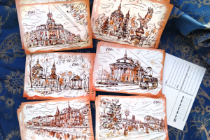 Скетч иллюстрация