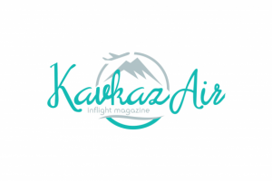 Логотип бортового журнала "Kavkaz Air"