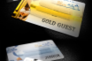 Пластиковая карта, гостевая, 4 вида