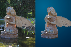 обработка фото, удаление фона