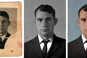 Реставрация и колоризация фото