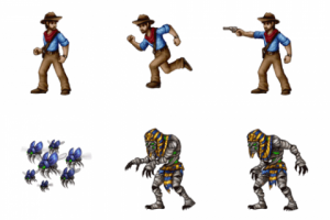 Спрайтовая анимация персонажей