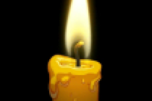 Горящая свеча