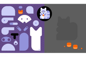 Игра-пазл - Енот