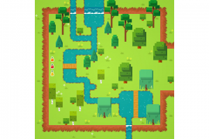 Тайловая игра - биом лес